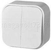 ������������� 2-���������, 10A 250 �, IP20, �����, Quteo (20 ��.) LEGRAND