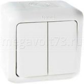 ����������� 2-��������� �� 10� IP44 ����� | 10��. | Quteo