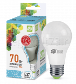Лампа светодиодная LED А60-standard 7Вт 160-260В Е27 4000К 630Лм ASD